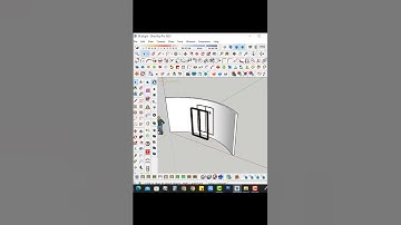 how to make a window on an arched wall #shortsvideo