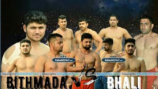 Bithmada vs bhali semi final match at mandhlana