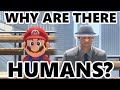 Why did nintendo put humans into mario