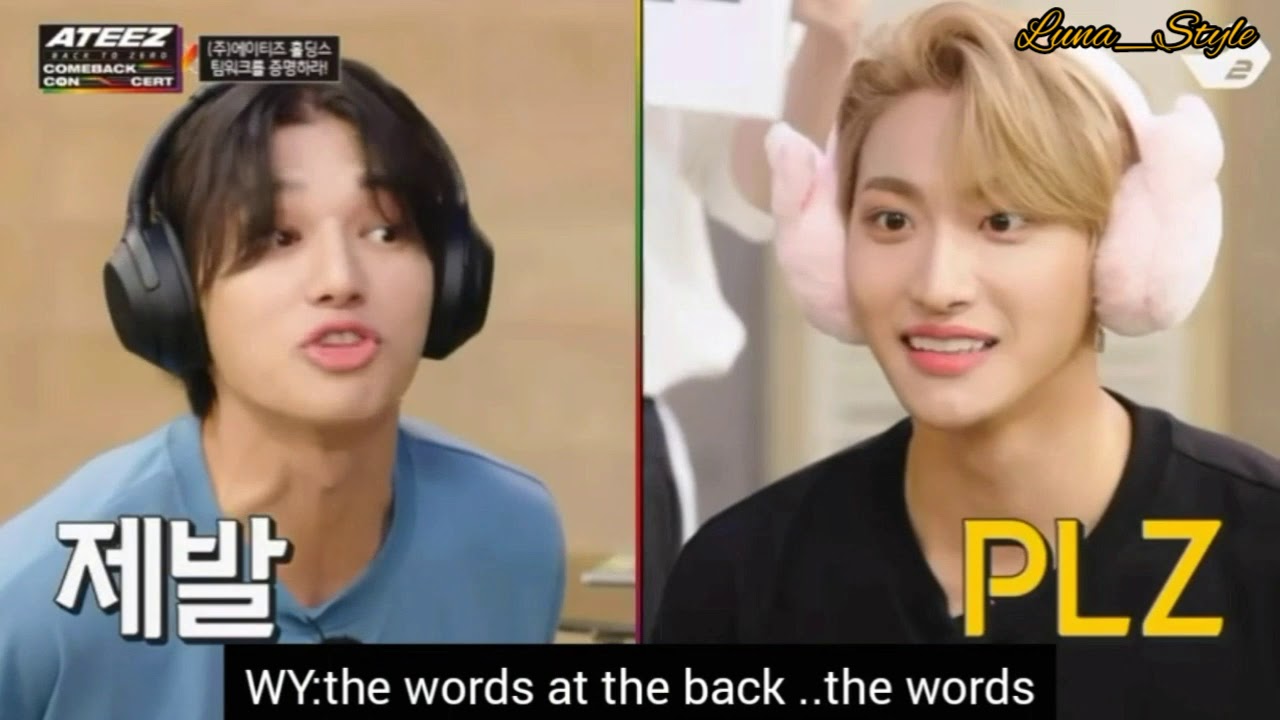 ATEEZ Woo Young being Woo Young