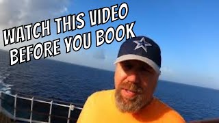 Carnival Vista AFT Balcony | Bad Experience