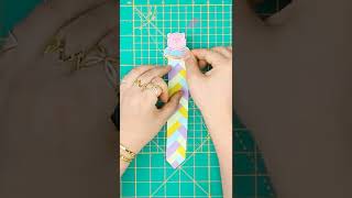 DIY Paper Kawaii Pig Bookmark! Origami Bookmark! #shorts #bookmark #paper_craft #youtubeshorts #art