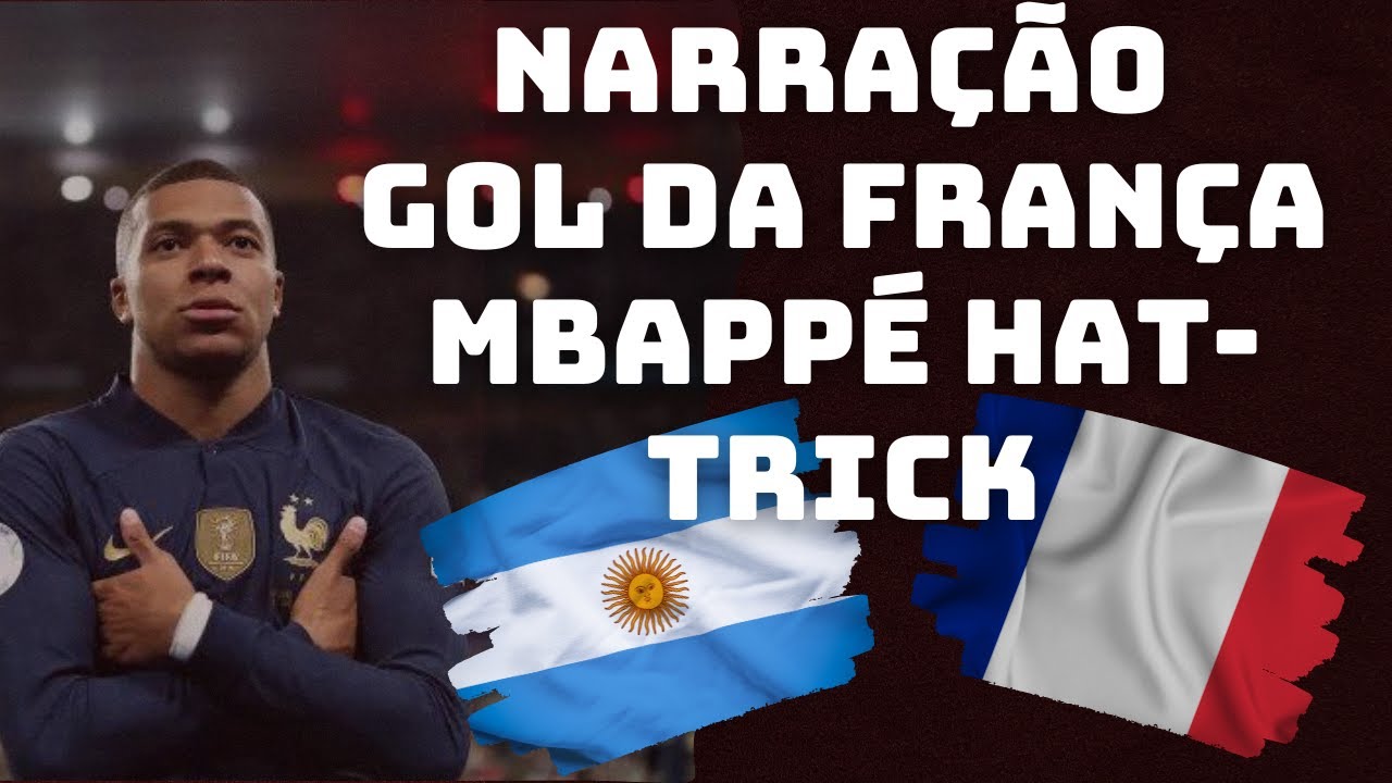 Mbappé se torna o 2º jogador a marcar hat-trick em final de Copa