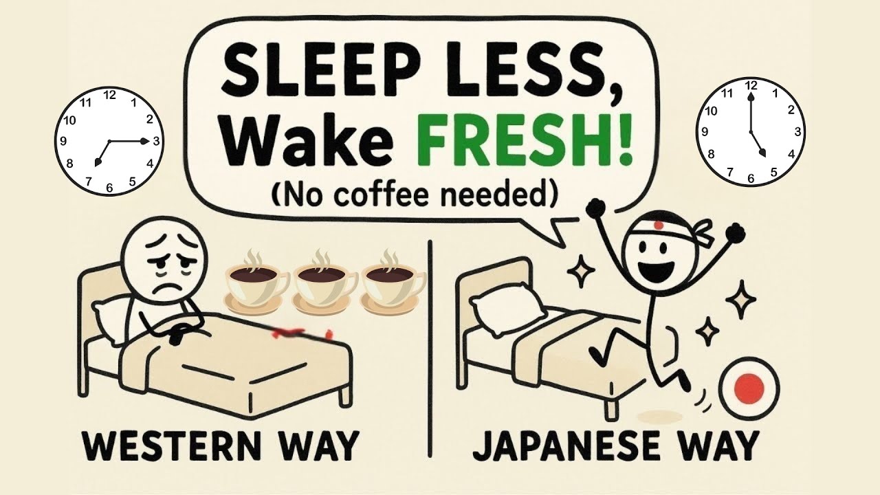 How to Sleep Less and Wake Up Energized Like the Japanese (No Coffee ...
