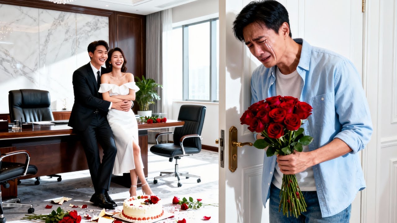 Su esposa lo engañó en la oficina; él lo descubrió y la dejó, ¡y ella se arrepintió!