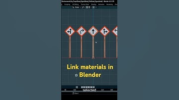 Link Materials In Blender ..!