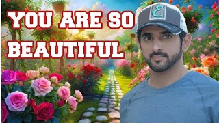 You Are So Beautiful 👌||Sheikh Hamdan poetry || Romantic Faaza Poem