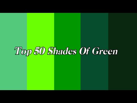 Types Of Green Paint