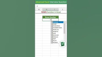 ROWS function in excel | ROWS formula in excel | Relative Reference In excel excel tips tricks