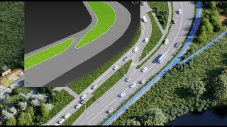 картинка: Моделирование дороги и перекрестка в 3ds max