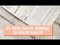 Minimalist Habit Tracker: My 2020 Bullet Journal To Track Health | Lucie Fink