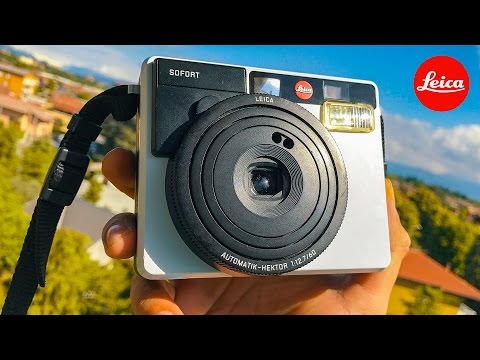 Video: La Prima Fotocamera Istantanea Di Leica: Leica Sofort