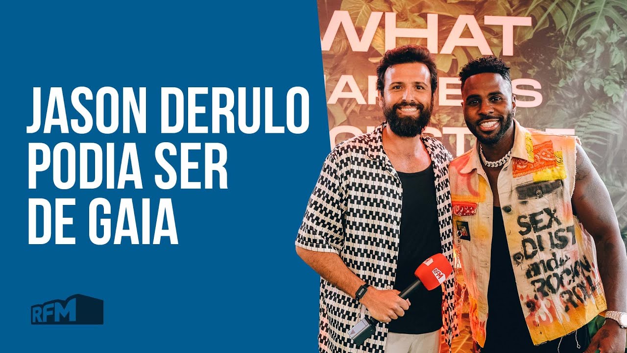 "Jason Derulo podia ser de Gaia" - Rock In Rio Lisboa - RFM