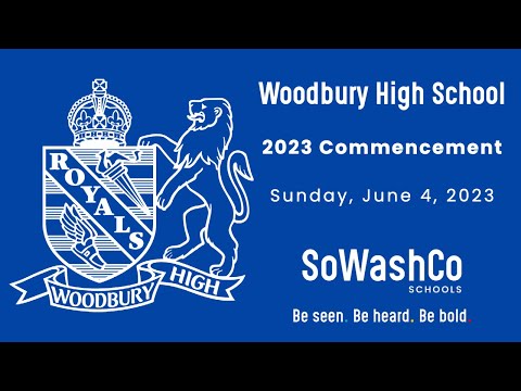 Woodbury High School 2023 Graduation