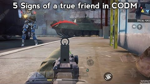 5 Signs of a true friend in CODM