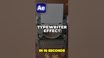 How to Make TYPEWRITER Effect in After Effects