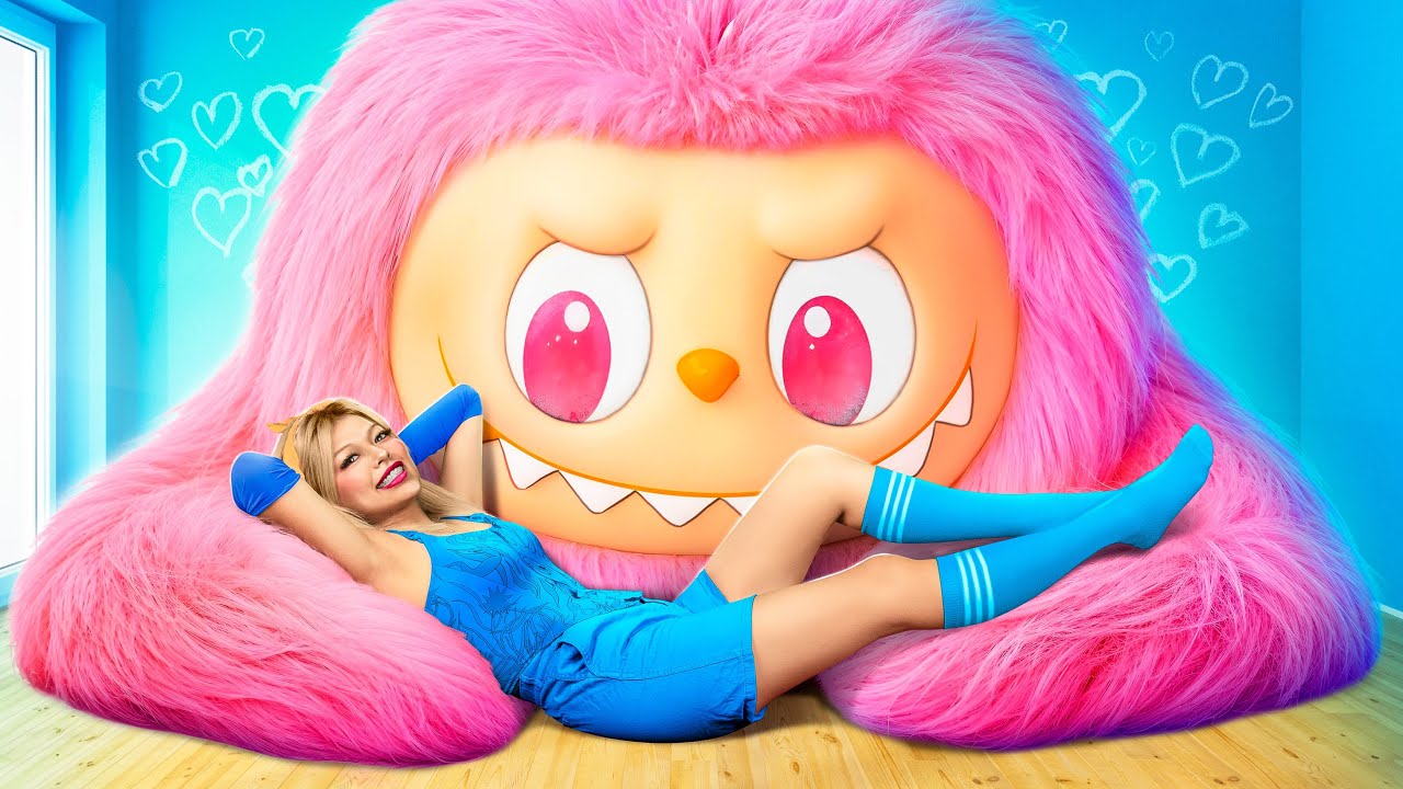 Construímos uma Boneca LABUBU GIGANTE!