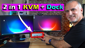 USB-C KVM/Docking Station 2 in 1, AV Access iDock C20 Honest review