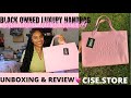 BLACK OWNED LUXURY HANDBAG| CISE STORE UNBOXING &amp; REVIEW| KamorieTianna