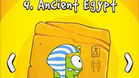 Cut The Rope - Time Travel Episode 4 Ancient Egypt Level 4-1 to 4-15, 3 Stars #CuttheRope