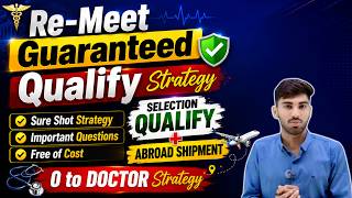 RE-NEET 2026 Qualifying Strategy: Guaranteed Plan to Clear Cutoff & Secure Success! #RENEET2026