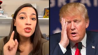 AOC Blows the Lid Off Trump’s ENTIRE PLAYBOOK