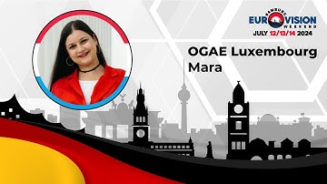 FANvision 2024 - Meet the contestants - Wëllkomm, Bienvenue & Willkommen OGAE Luxembourg