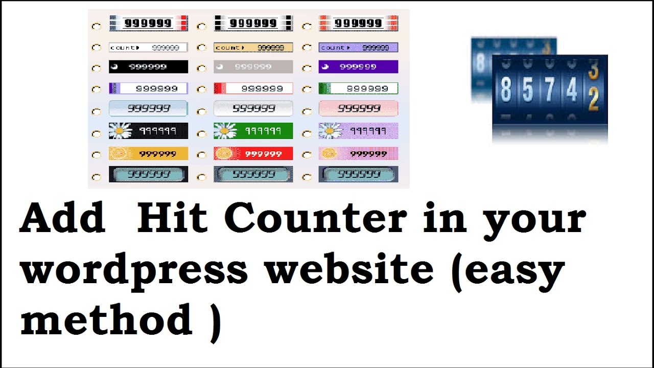 website visit counter html