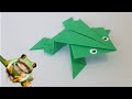 Kaittan ziplayan kurbaa  yapmak  kolay origami  kattan yaplabilecekler