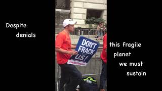 Video thumbnail of "We Are The Earth (People's Climate March version)"
