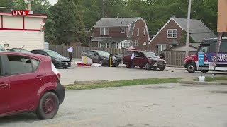 Three men in custody for alleged carjacking following police chase, crash
