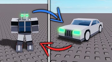 making functional transformers in roblox