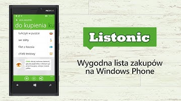 Listonic - Wygodna lista zakupów na Windows Phone
