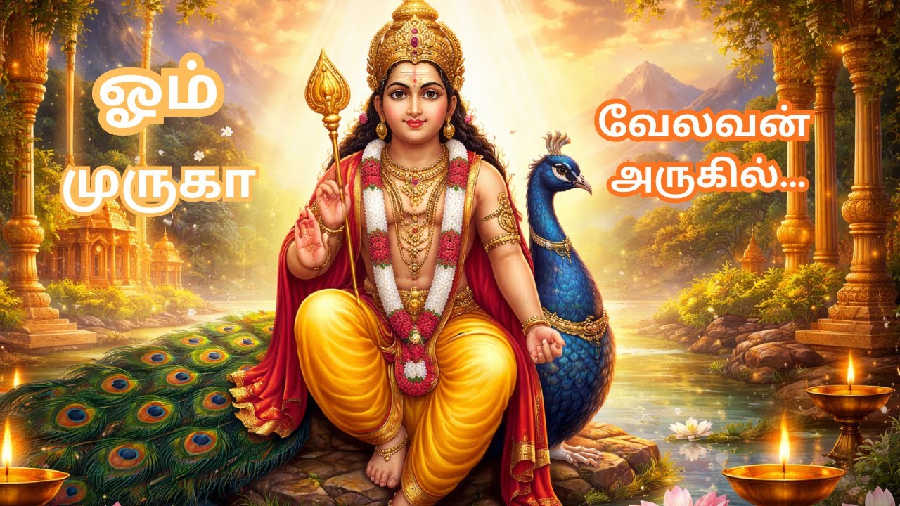 Om Murugan Potri | Divine Tamil Murugan Chant | Powerful Bhakti Song for Peace & Blessings