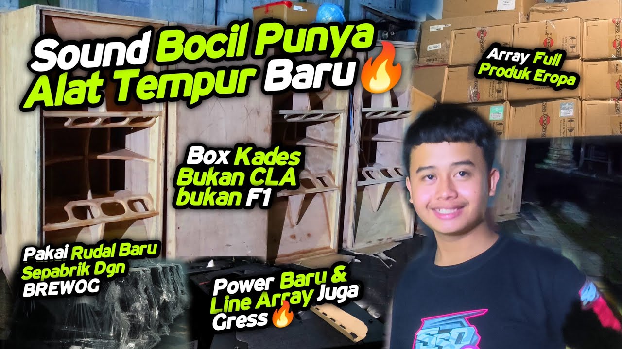 Grebek Markas sound bocil Kota Malang Amunisinya Super Sangar Box Kades🔥Siap Tempur