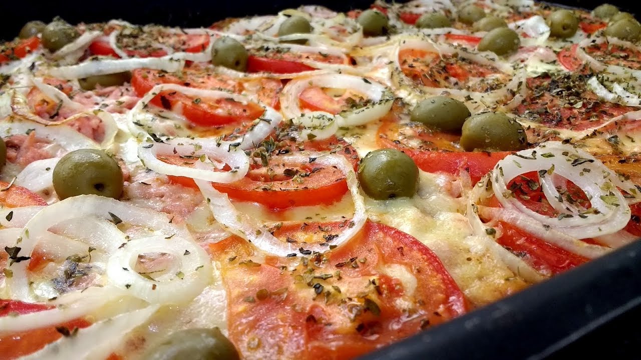 PIZZA DE BERINJELA COMPLETA SEM GLUTEM RECEITA TOP
