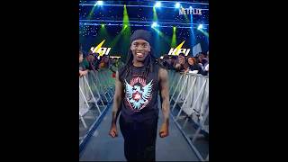 Kai Cenat popped out at #WWERaw #WWEOnNetflix