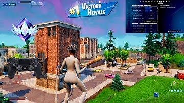 NEW BEST Controller SETTINGS + Sensitivity on PS4 (Fortnite Tutorial)