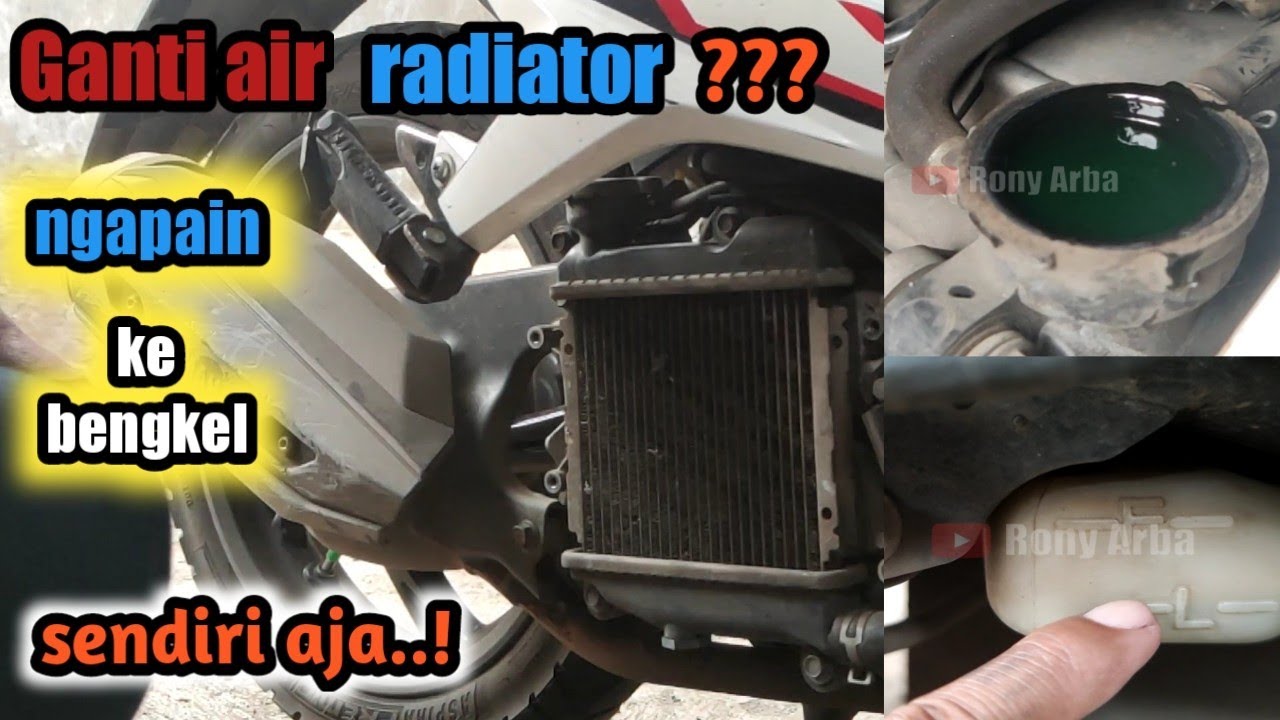 Ganti Air Radiator Xeon RC, Xeon GT & Karbu | @Tutorial - YouTube