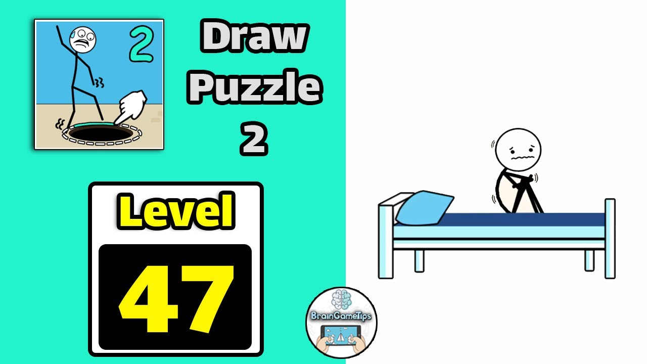 Draw Puzzle 2: One line one pa - Level 47 Answer