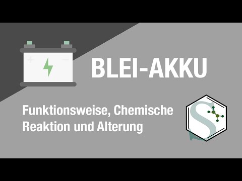 Chemische Funktionsweise des Bleiakkumulators | Annication