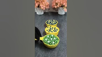 Beads Marble Run 🎉 ASMR Reverse video ⚡#205 #beads #marblerun #relaxing