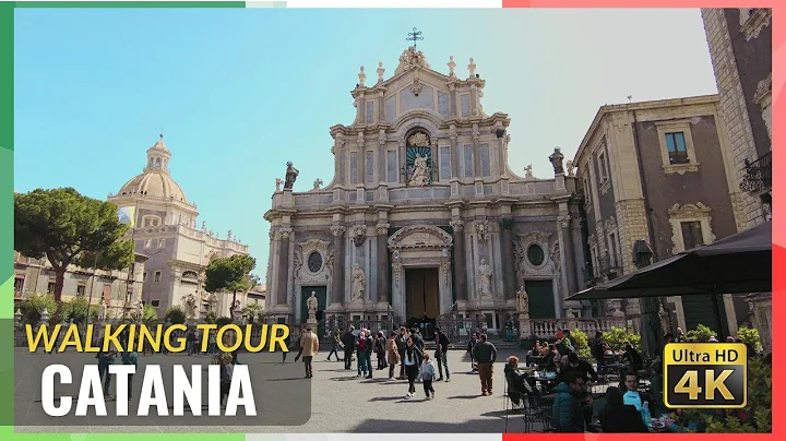 CATANIA, Sicily, Italy Walking tour in 4k UHD [2022]