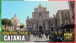 What to do and see in CATANIA, Sicily, Italy [Walking tour in 4k UHD]