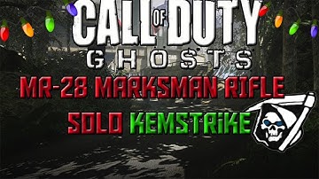 CoD Ghosts : Marksman  MR-28 Kemstrike "Prison Break