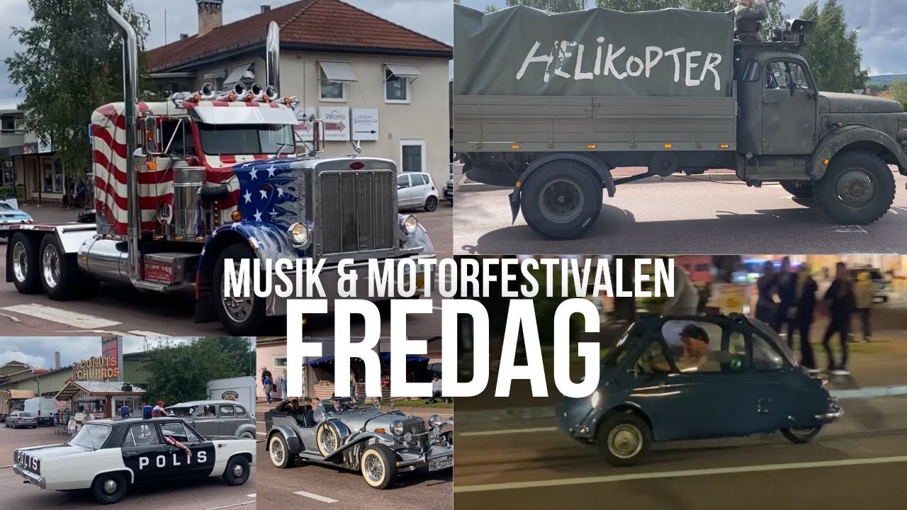 Musik & motorfestivalen | Fredag (sista klippet 🔥)
