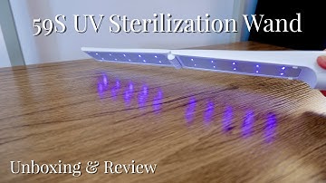 59S UV Sterilizer Wand | Unboxing and Review