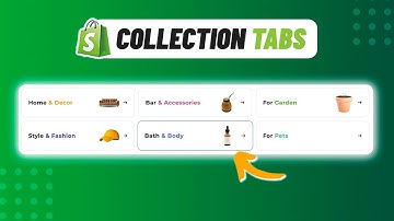Collection Tabs with Images in 2024 | Shopify No Code Tutorial