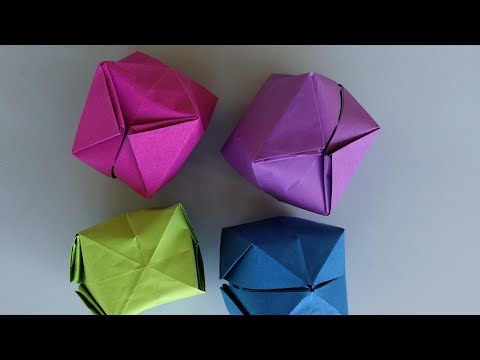 Kağıttan Balon Yapımı - Origami