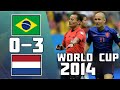 Brazil 0 - 3 Netherlands | Extended highlights | World Cup 2014